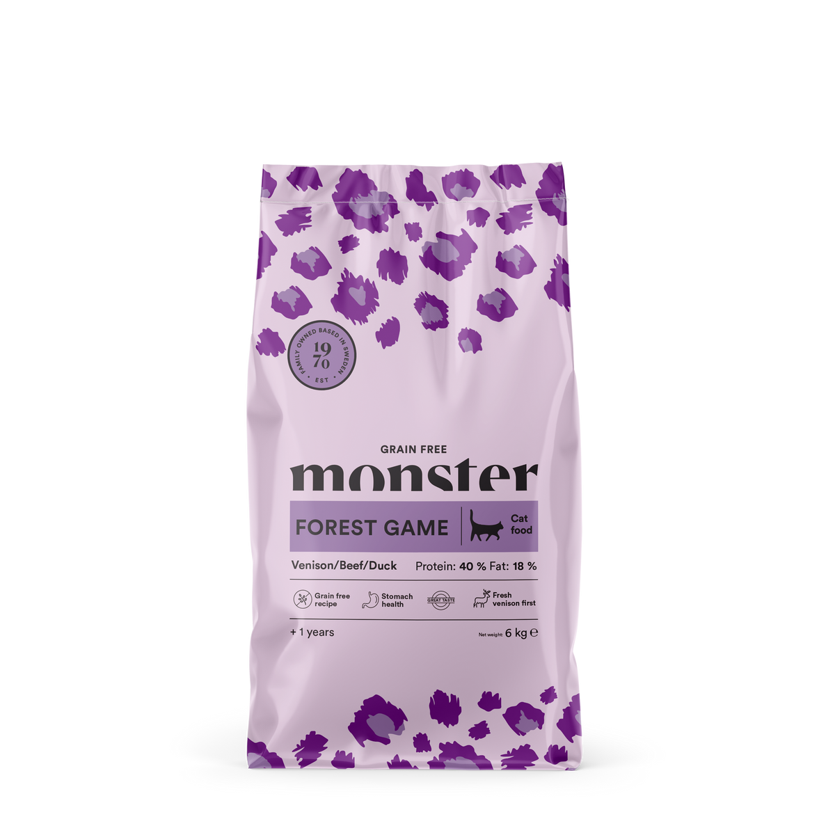 Monster Cat Grain Free Forest Game 6 kg