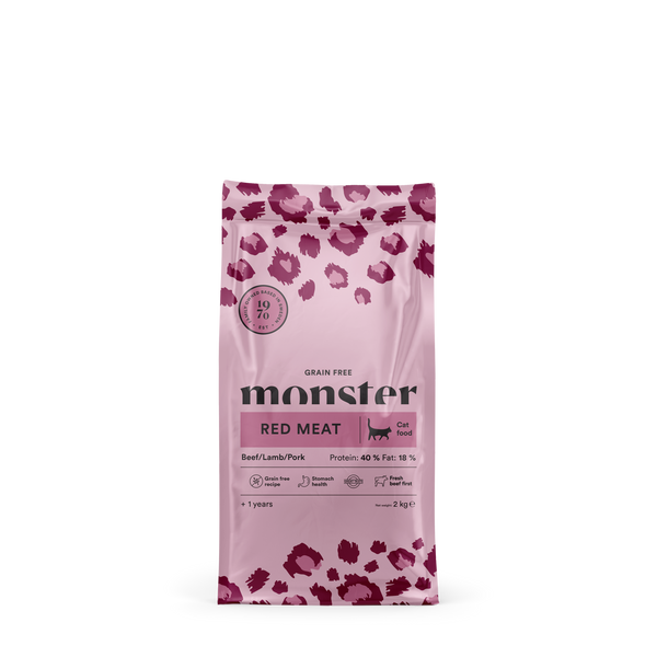 Monster Cat Grain Free Red Meat 2 kg