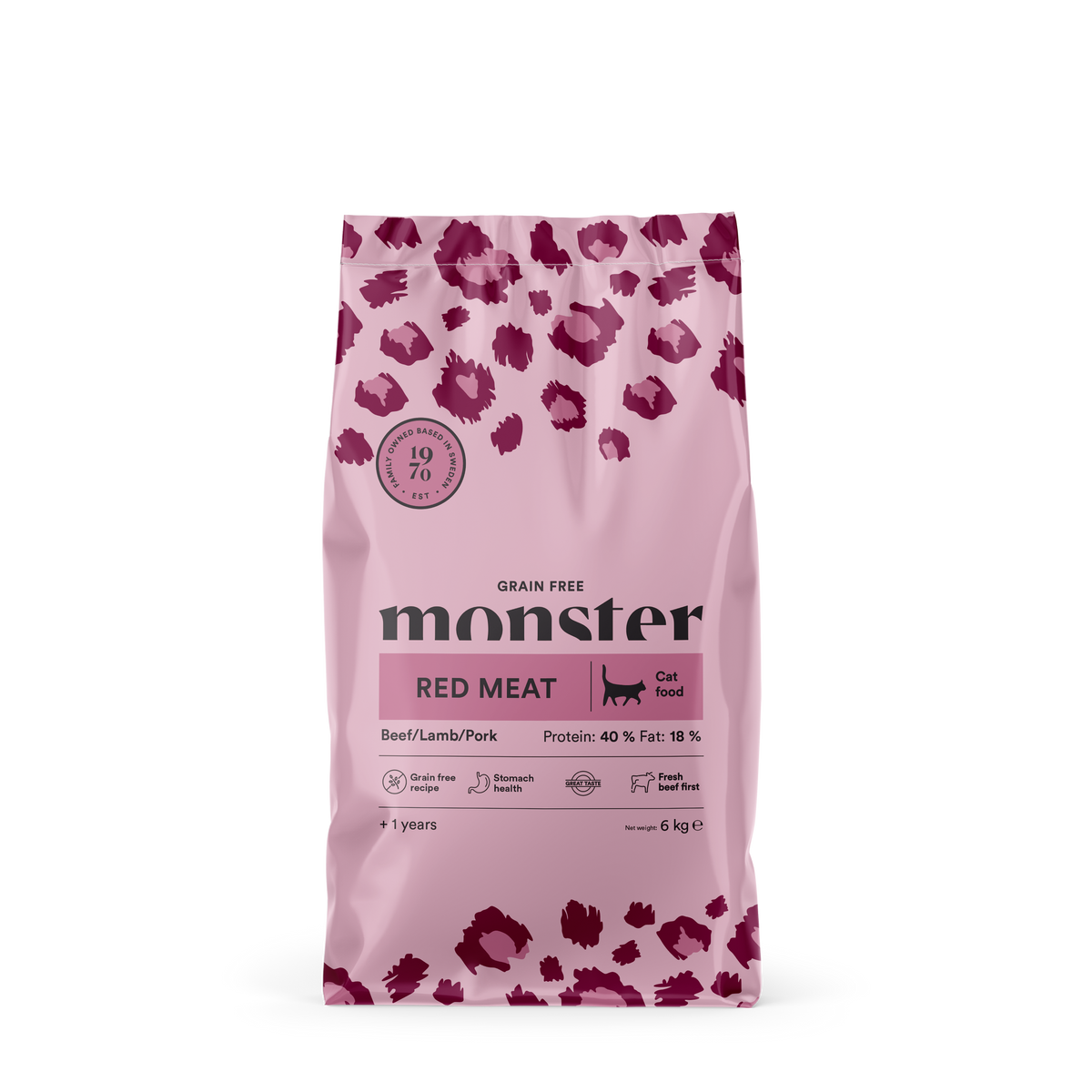 Monster Cat Grain Free Red Meat 6 kg