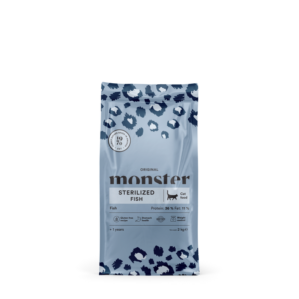 Monster Cat Original Sterilized Fish 2 kg