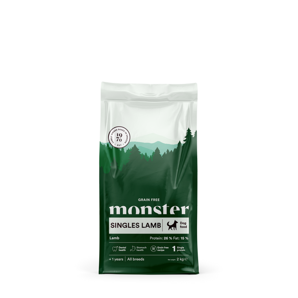 Monster Dog GF Singles Lamb 2 kg