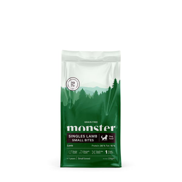 Monster Dog GF Singles Lamb Small Bites 2 kg