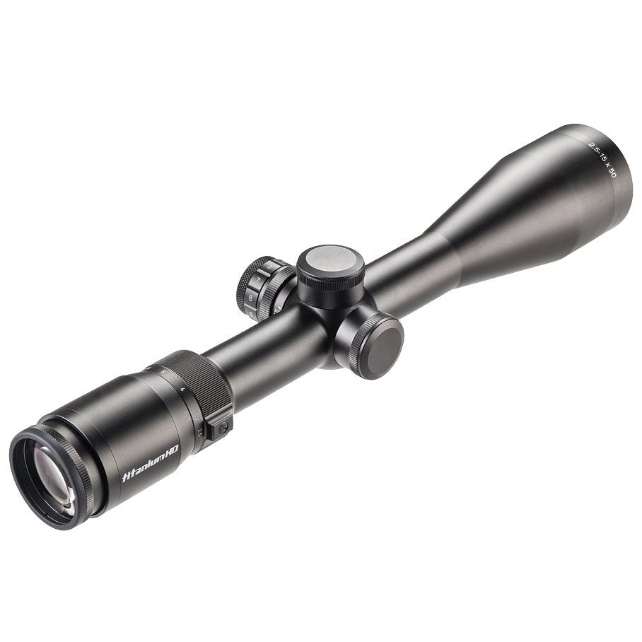 Titanium HD 2,5-15x50 Belyst Kikarsikte