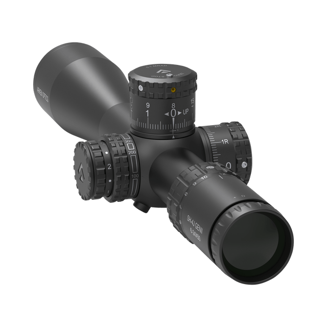 SH-4J 6-24x50 FFP VPR MOA Belyst Kikarsikte