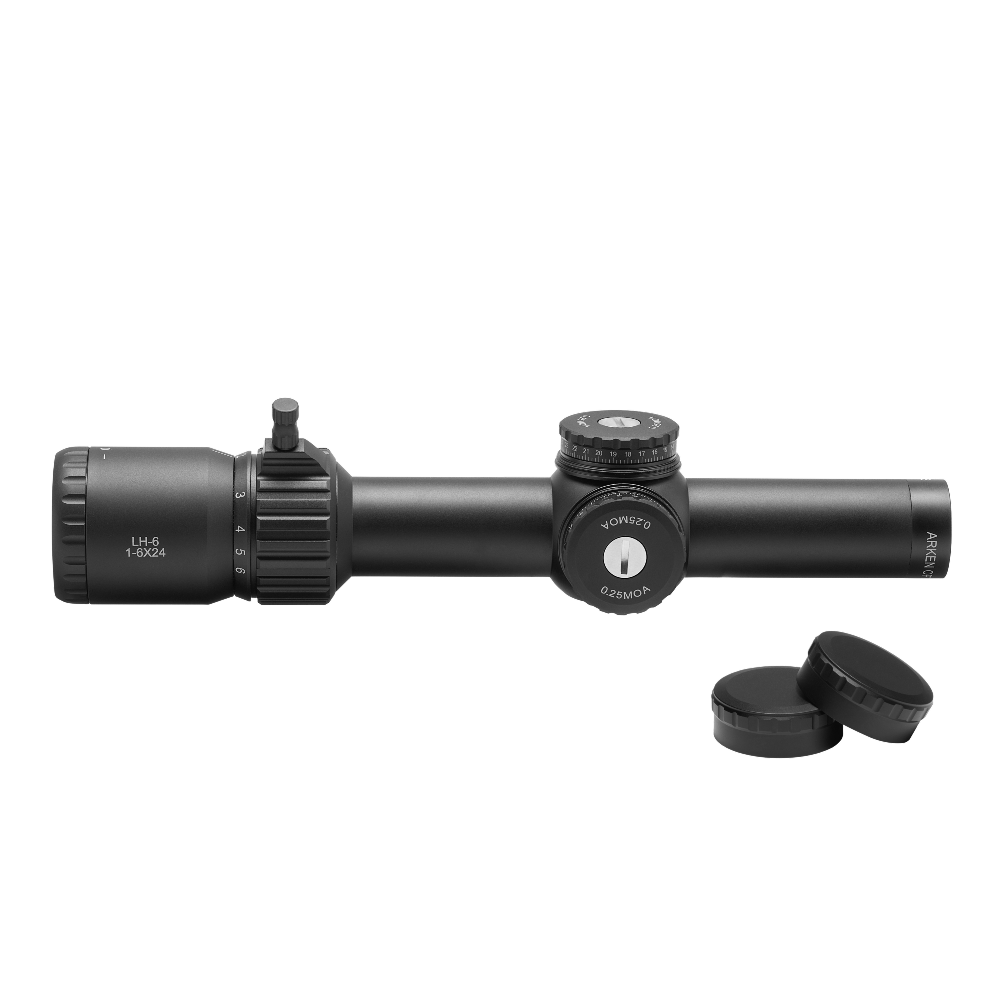 LH-6 1-6x24 LPVO SFP KL BOX Belyst Kikarsikte