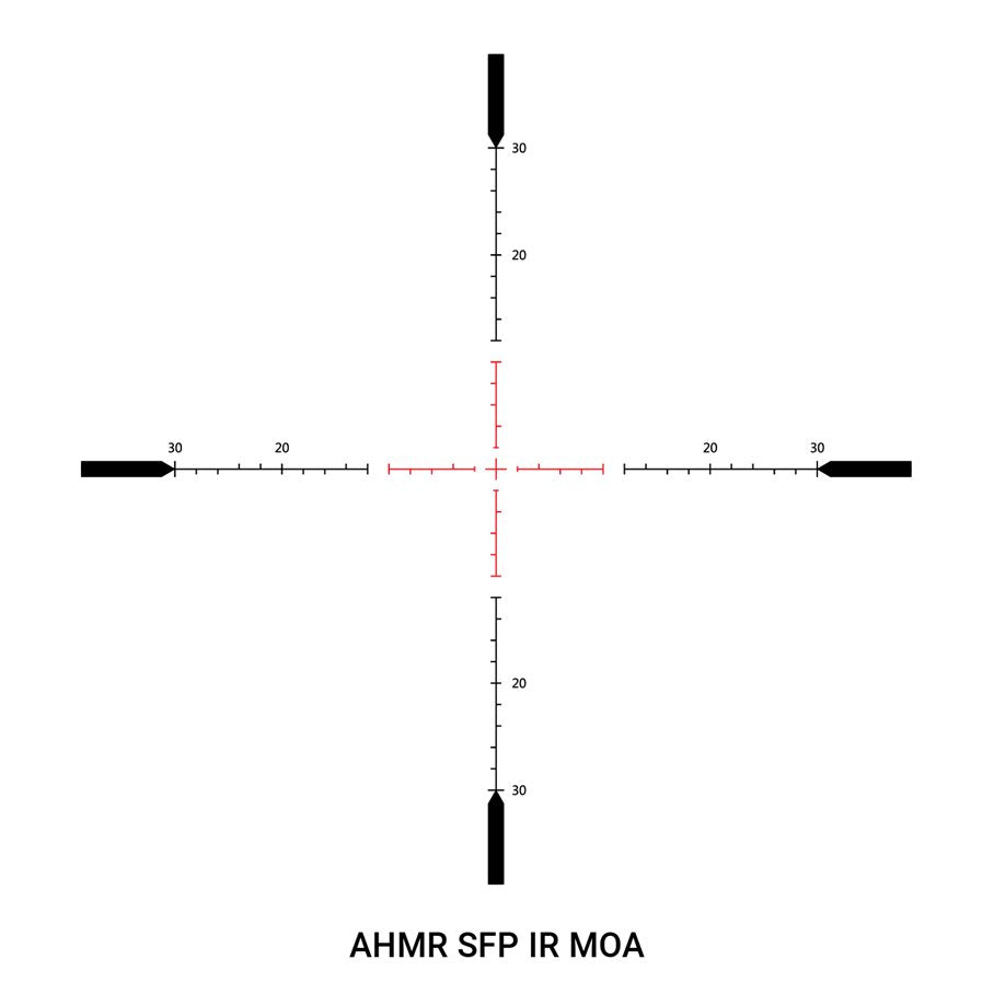 Midas HMR HD 2,5-15x50 SF SFP MOA Belyst Kikarsikte