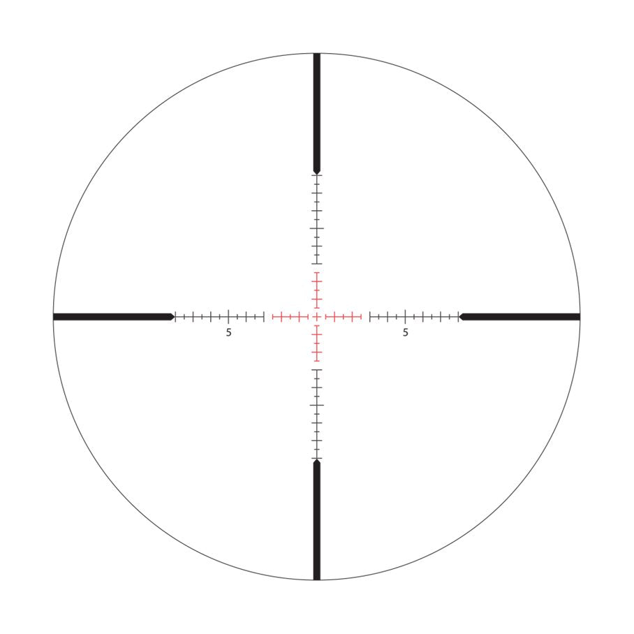 Talos 6-24x50 SFP Belyst Kikarsikte
