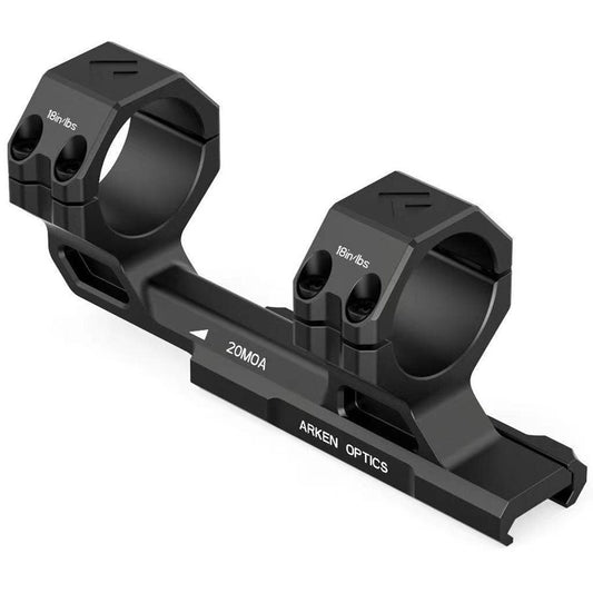 20 MOA Cantilever 30 mm Fäste 2,5 Tum Offset
