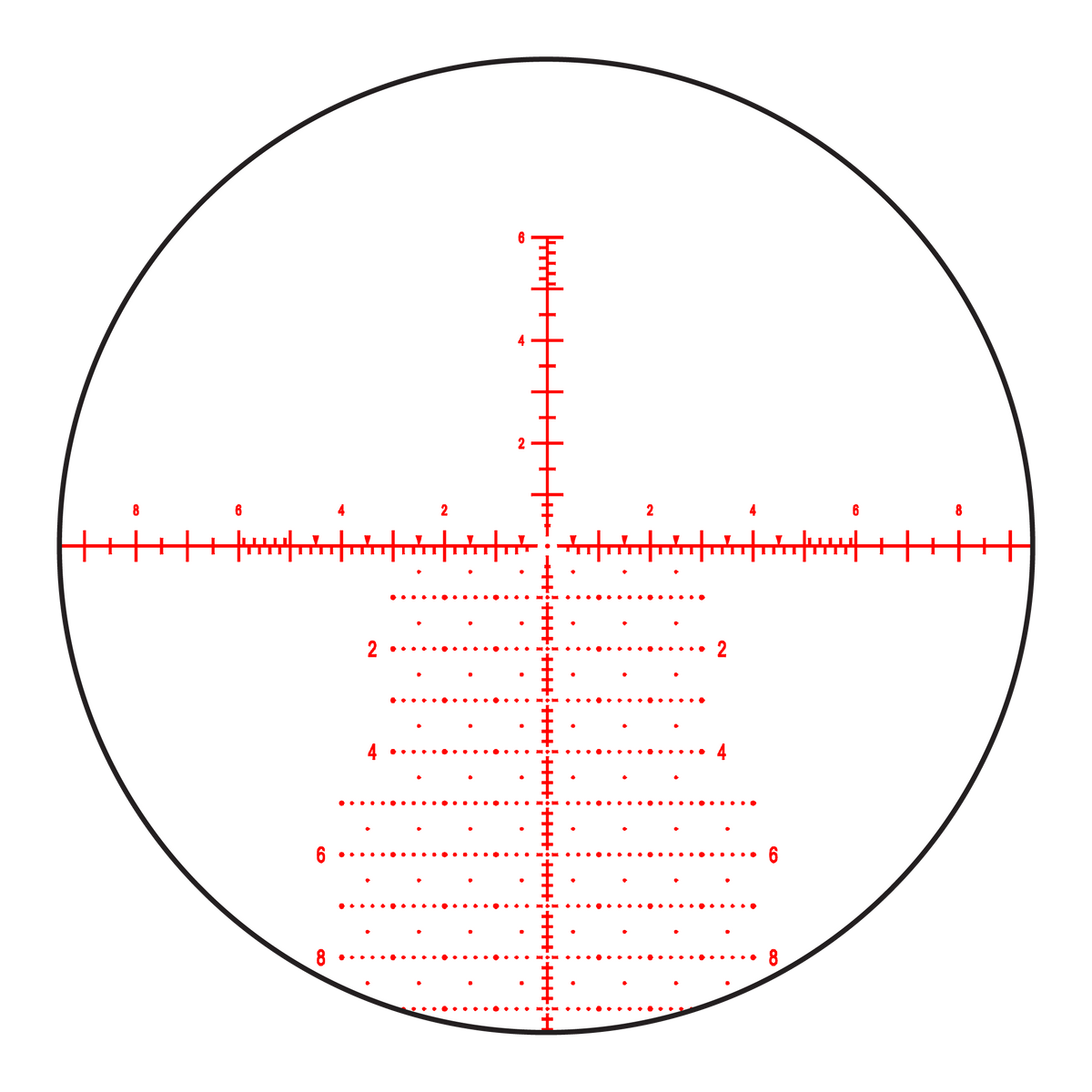 Nexus Gen II 4-25x50 FFP MRAD Kikarsikte