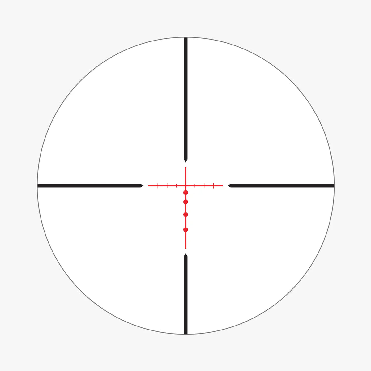 Argos HMR 2-12x42 Belyst Kikarsikte