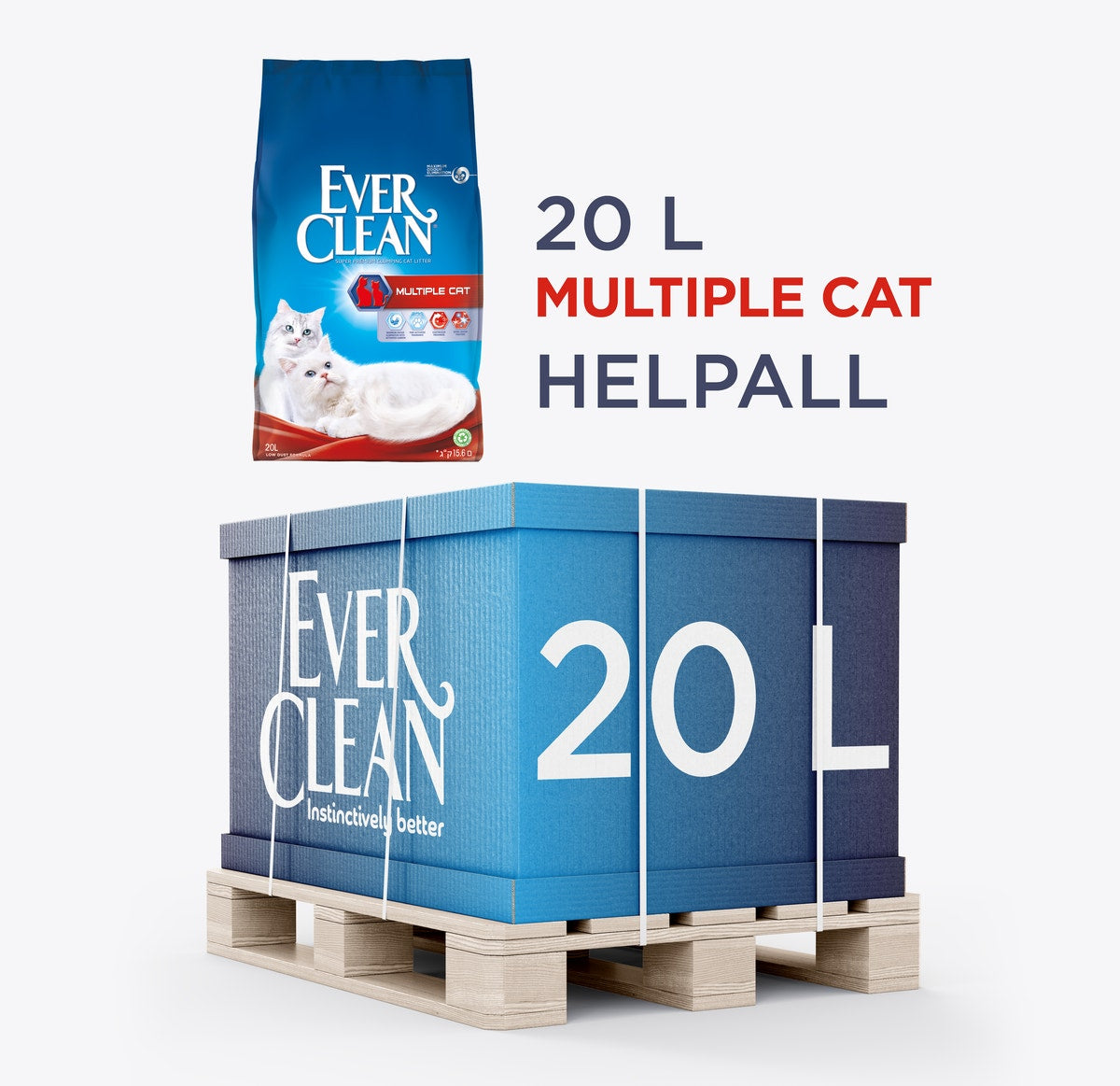 Ever Clean Multiple Cat Helpall 54 x 20 L
