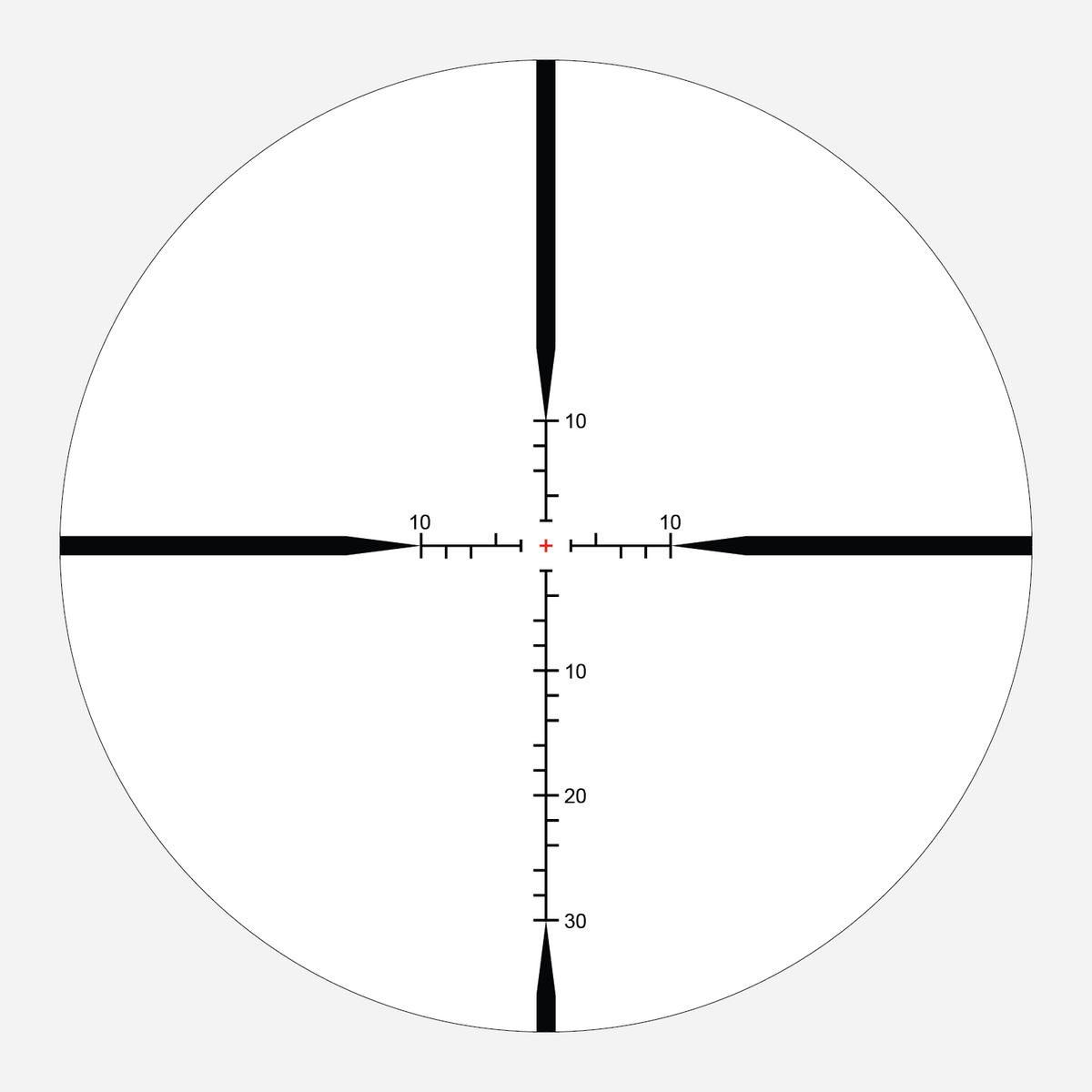 Midas HMR HD GEN2 2,5-15x50 Belyst Kikarsikte