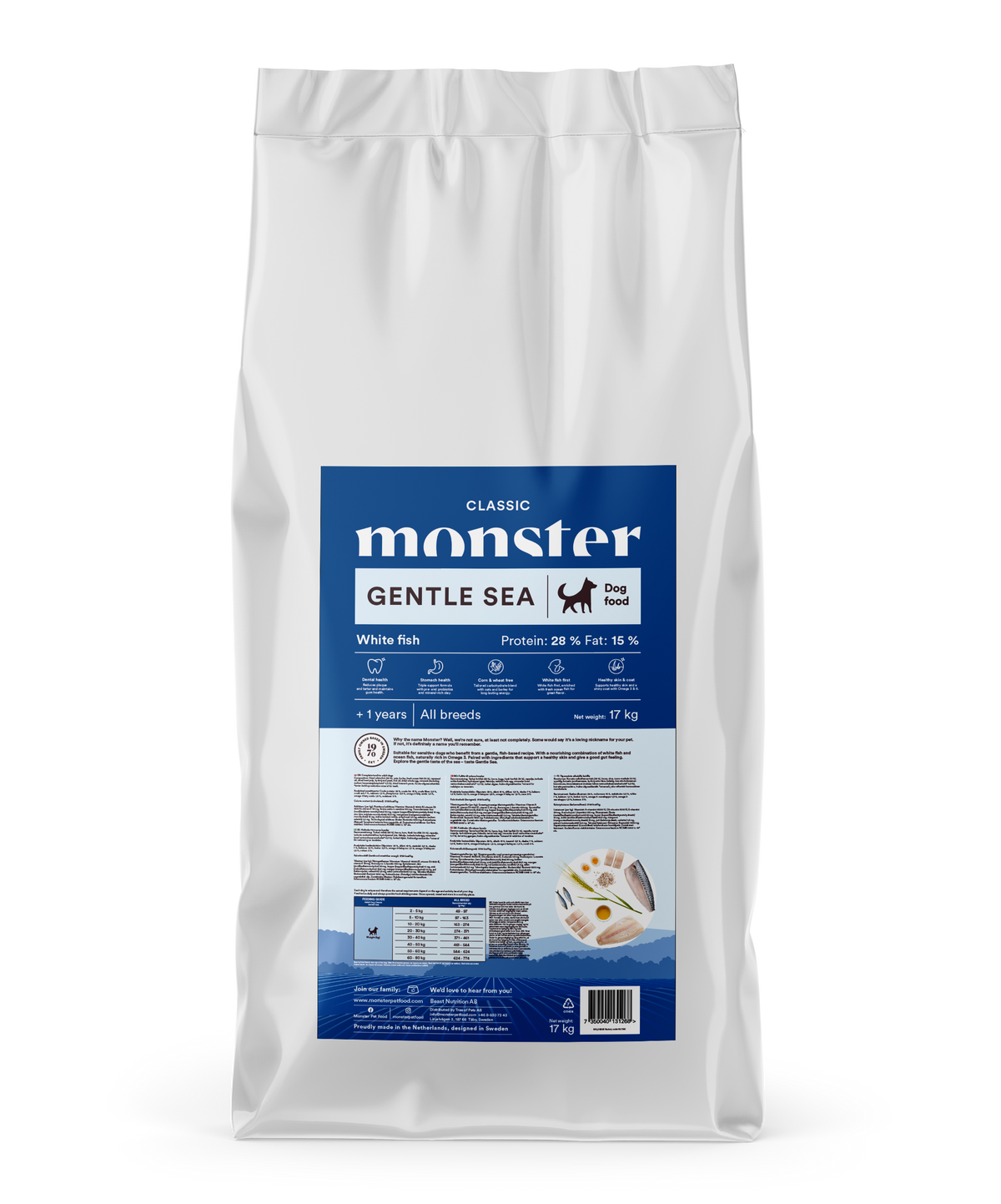 Monster Dog Classic Gentle Sea 17 kg