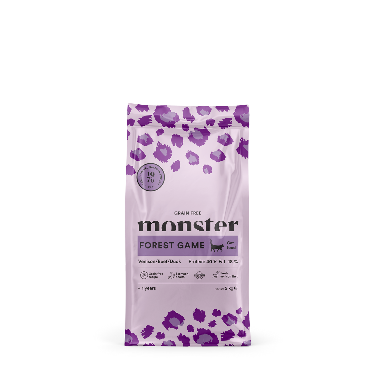 Monster Cat Grain Free Forest Game 2 kg