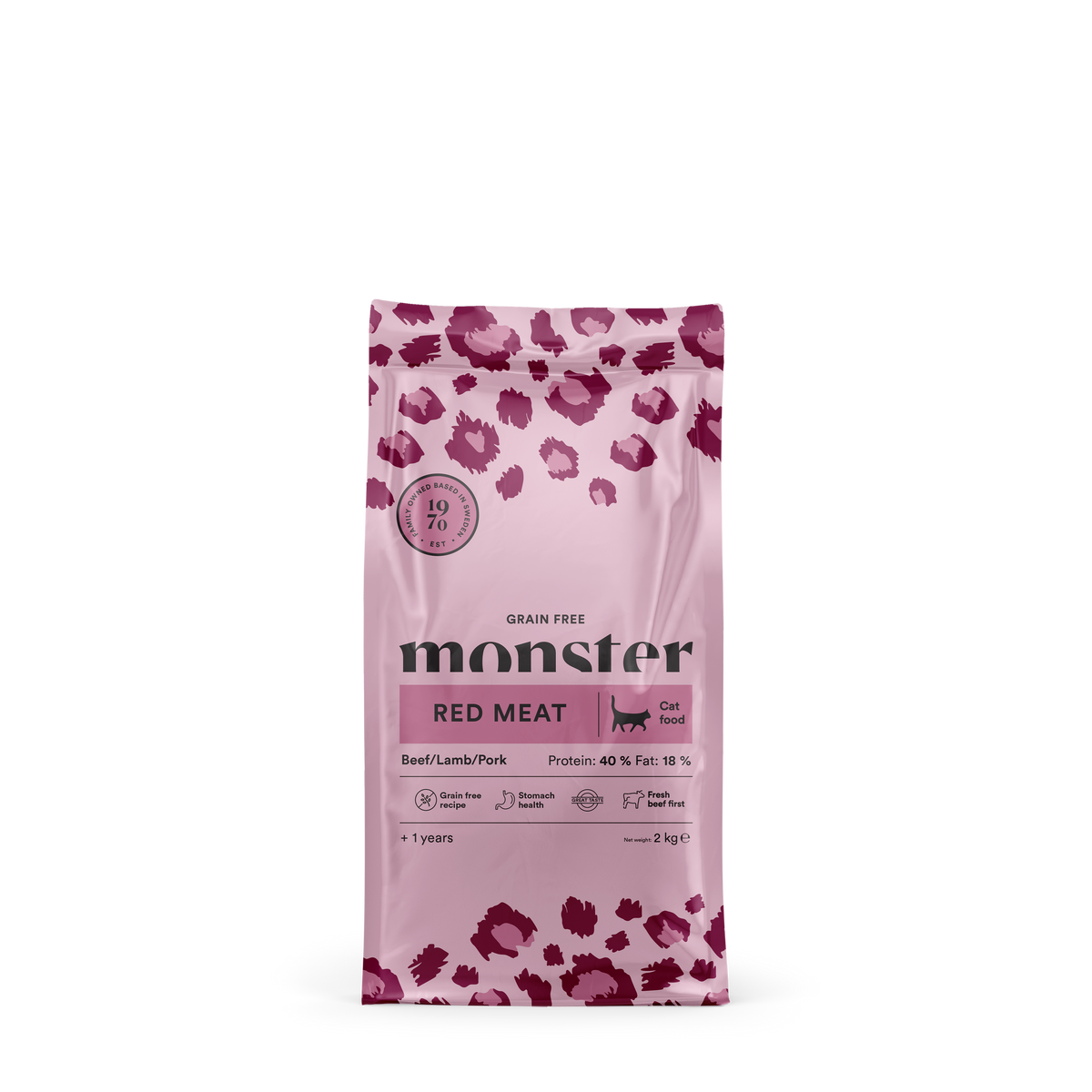 Monster Cat Grain Free Red Meat 2 kg