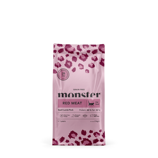 Monster Cat Grain Free Red Meat 2 kg