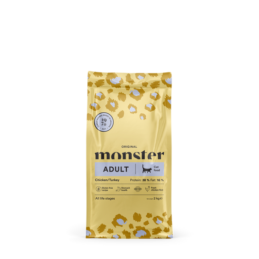 Monster Cat Original Adult Chicken/Turkey 2 kg