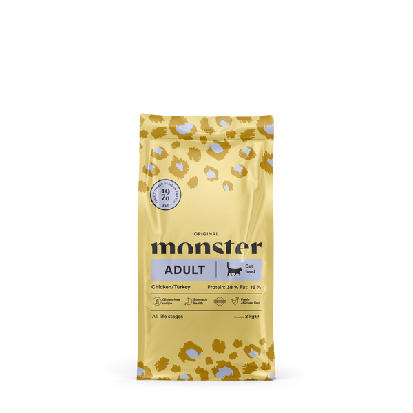 Monster Cat Original Adult Chicken/Turkey 2 kg