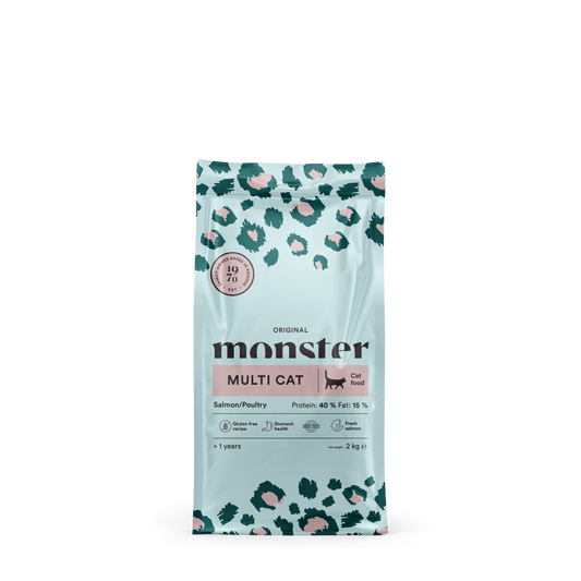 Monster Cat Original Multicat Salmon/Poultry 2 kg