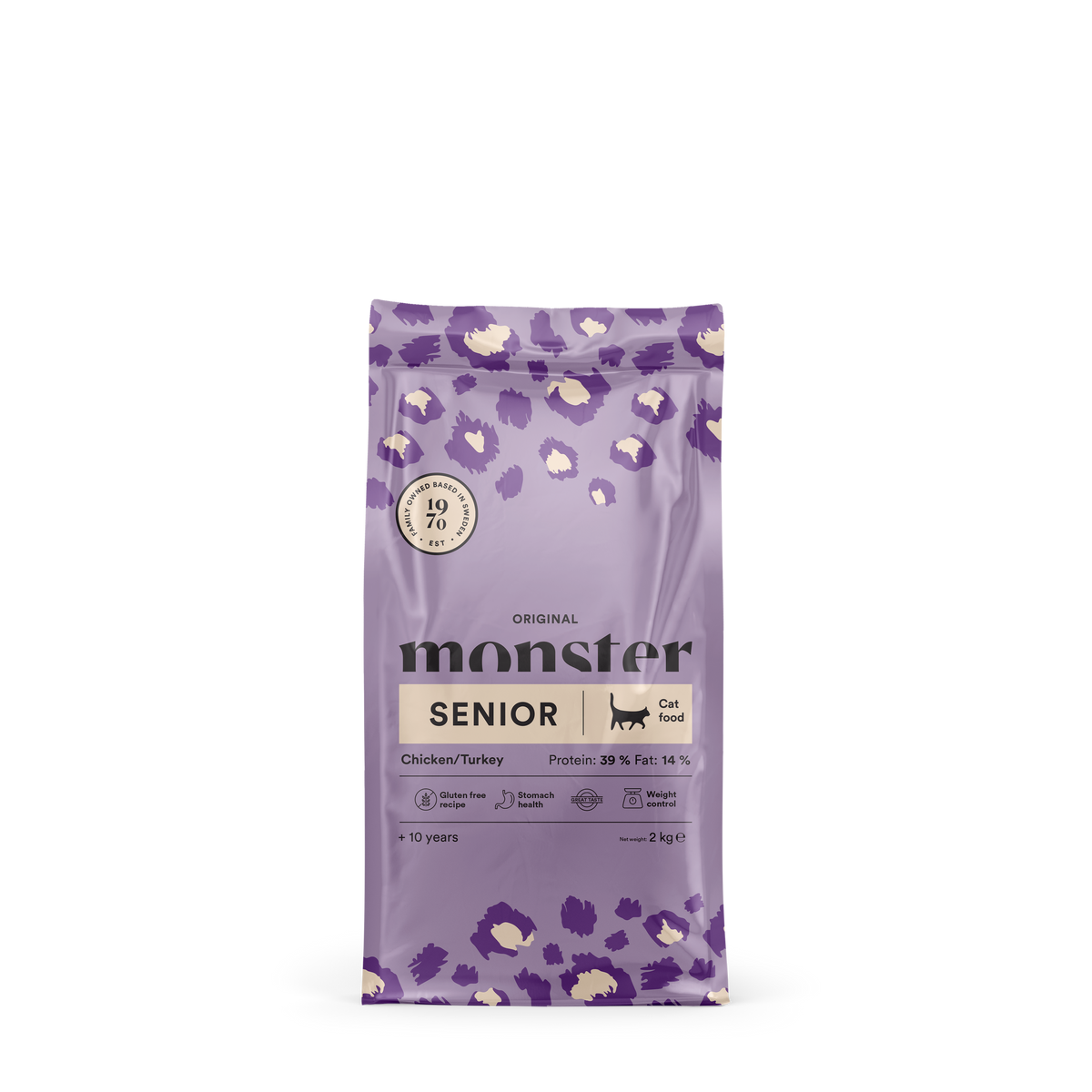 Monster Cat Original Senior Chicken/Turkey 2 kg