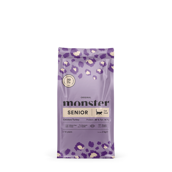 Monster Cat Original Senior Chicken/Turkey 2 kg