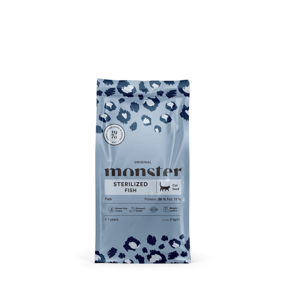 Monster Cat Original Sterilized Fish 2 kg