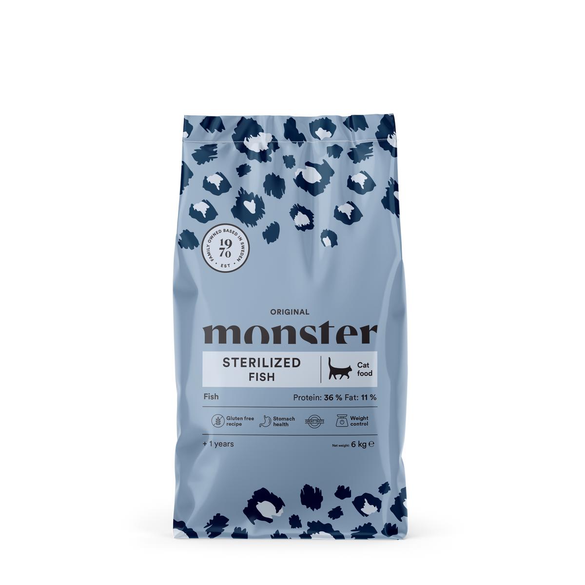 Monster Cat Original Sterilized Fish 6 kg