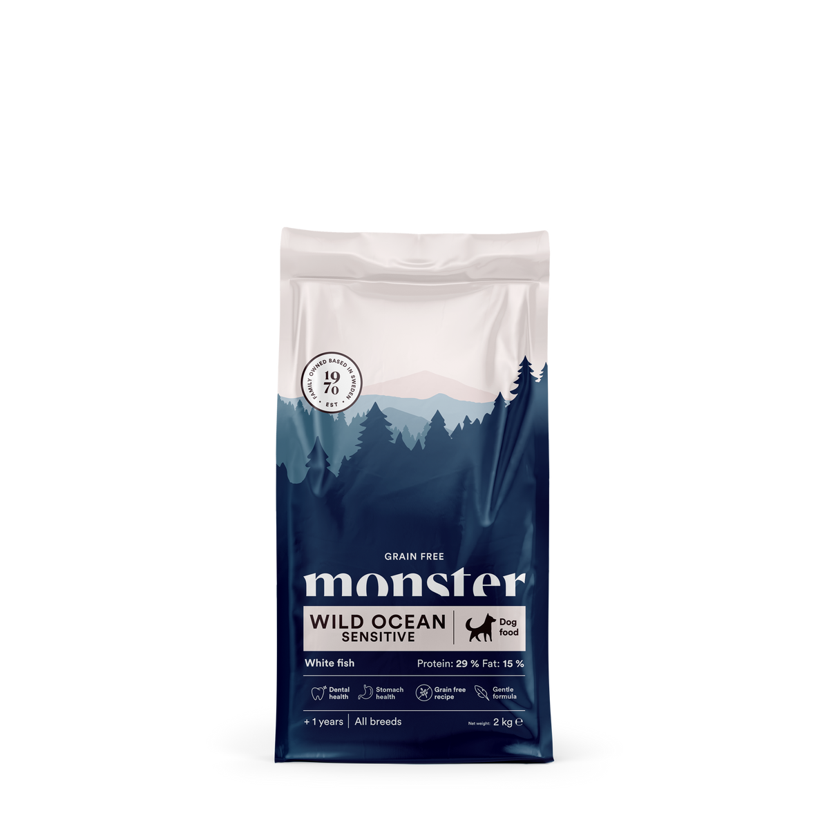 Monster Dog GF Wild Ocean Sensitive 2 kg