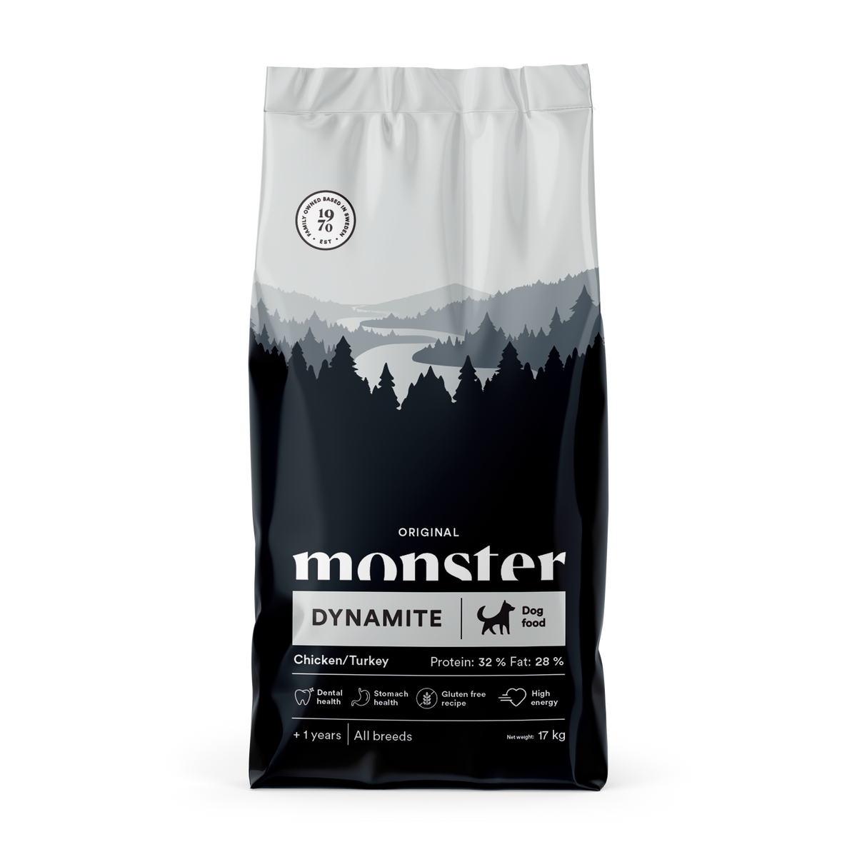 Monster Dog Orig. Dynamite Chick/Turkey 17 kg