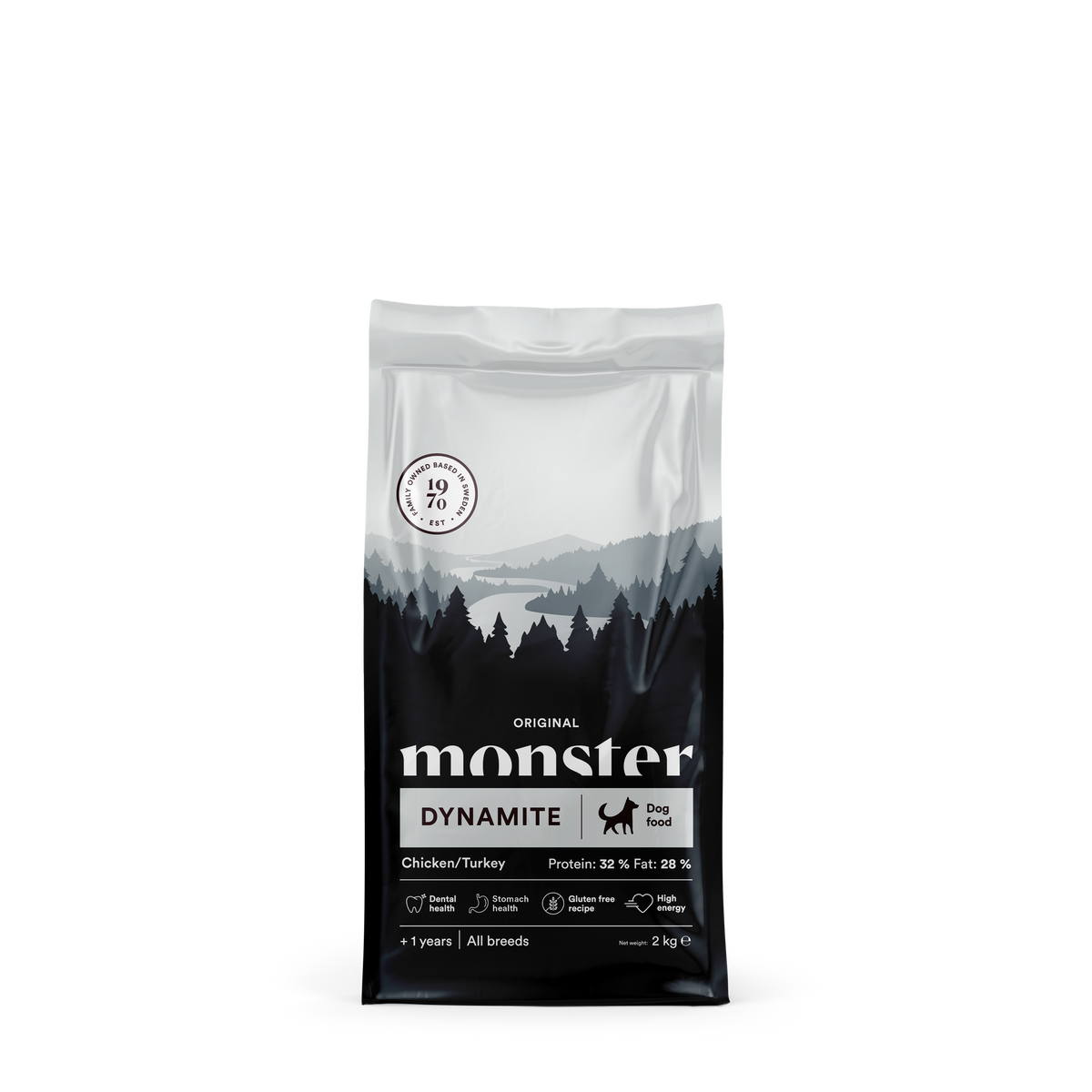 Monster Dog Orig. Dynamite Chick/Turkey 2 kg