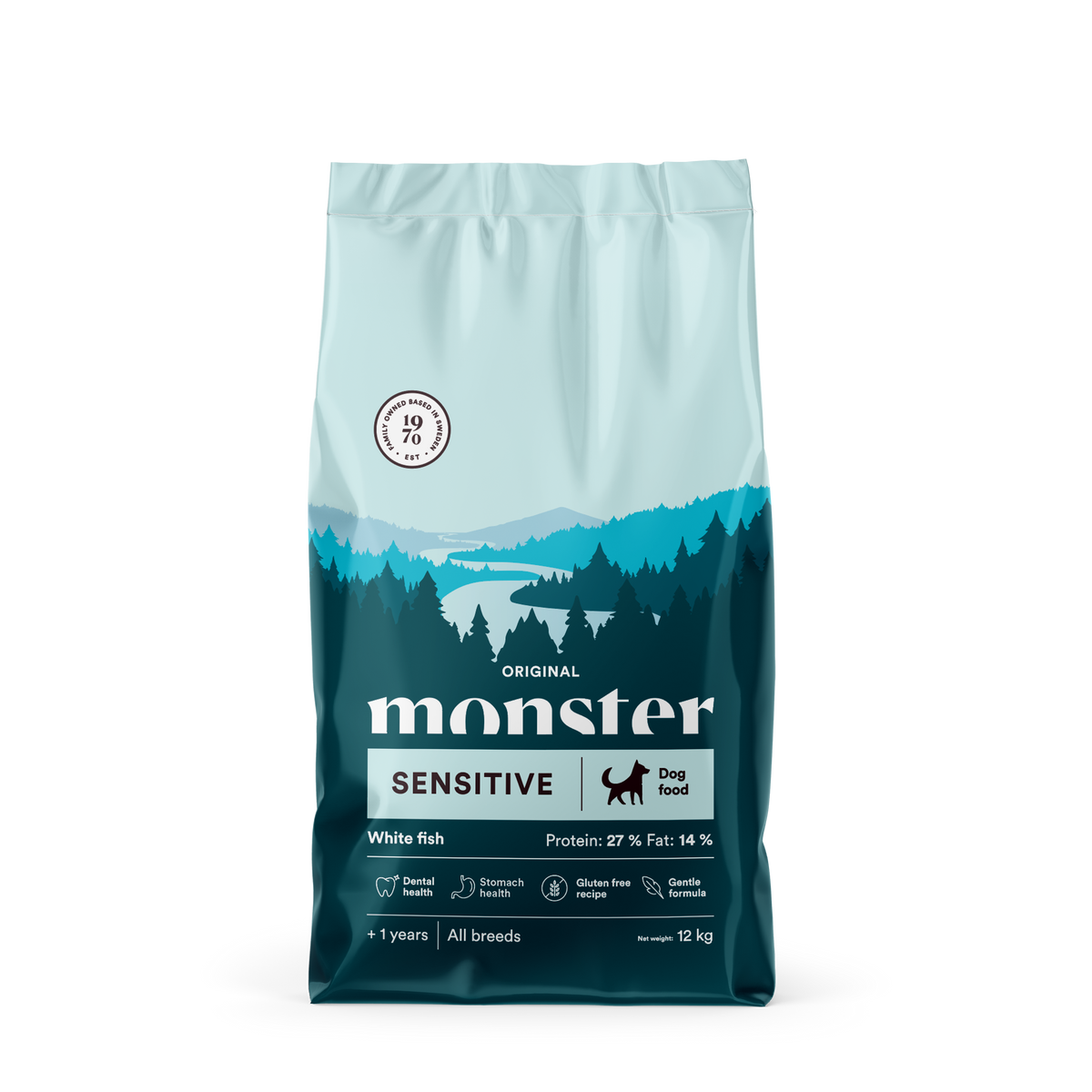 Monster Dog Orig. Sensitive White fish 12 kg