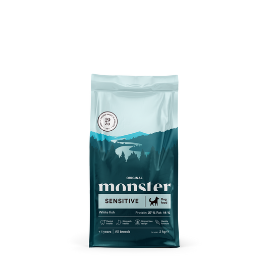 Monster Dog Orig. Sensitive White fish 2 kg