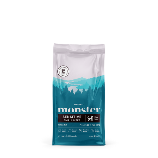 Monster Dog Orig. Sens. White fish Small bites 2 kg