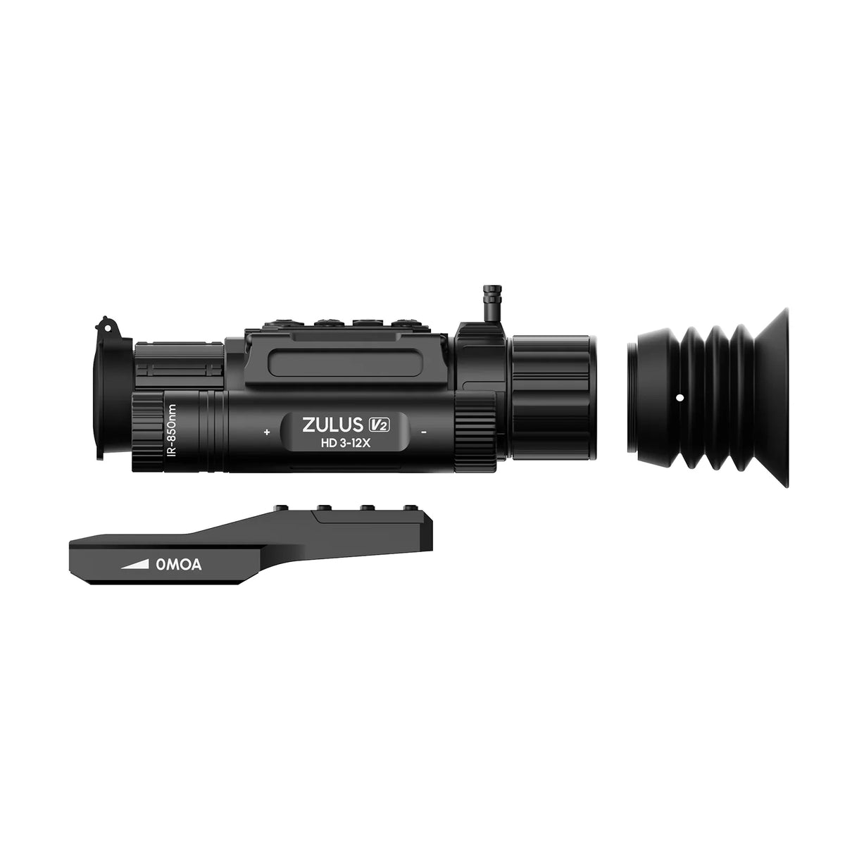 DNT ZULUS HD V2 5-20x LRF Mörkersikte Med Laseravståndsmätare